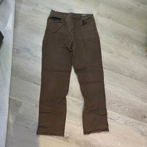 Gloria Vanderbilt Amanda Jeans Womens 12 Brown High Rise Tapered Leg Pants